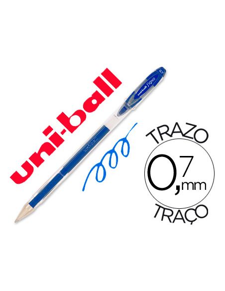 Boligrafo Azul Uni-Ball Roller Um-120 Signo 0,7 Mm Tinta Gel