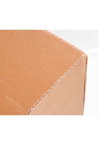 Caja Para Embalar Q-Connect Americana Con Fondo Automaticocarton Canal Simple 3 Mm Colorcolor Kraft 210X170X110 Mm
