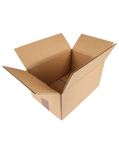 Caja Para Embalar Q-Connect Americana Carton Reciclado Canal Simple 5 Mm Color Kraft 500X340X310 Mm 2