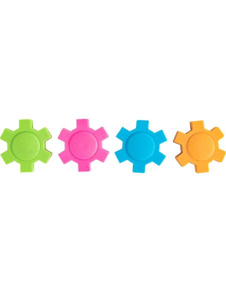 Goma Liderpapel Mecano Con Forma De Rueda Colores Surtidos|Libreriasalesiana