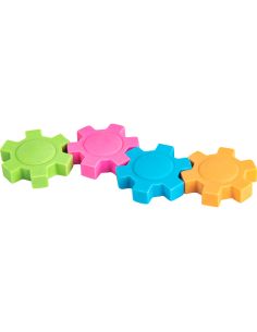 Goma Liderpapel Mecano Con Forma De Rueda Colores Surtidos 2