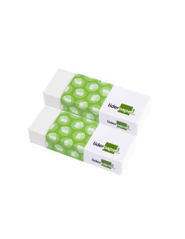 Goma De Borrar Liderpapel Blanca Unidad|Libreriasalesiana