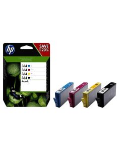 Ink Jet Hp 364 3070A B8550 C53244/5380/63244/6380/510A D5460/B010A/109A/109D/F/209A C210A/C 5520/6520Color+Negro 2
