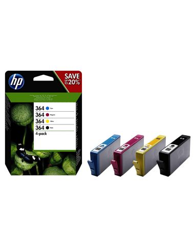 Ink Jet Hp 364 3070A B8550 C53244/5380/63244/6380/510A D5460/B010A/109A/109D/F/209A C210A/C 5520/6520Color+Negro