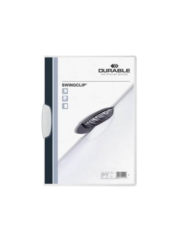 Carpeta Swingclip Dossier Pinza Lateral Y Giratoria Blanco Din A4 Capacidad 30 Hojas