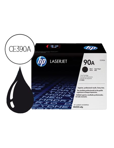 Toner Hp 90A Laserjet M4555Mfp Negro 10.000 Pag