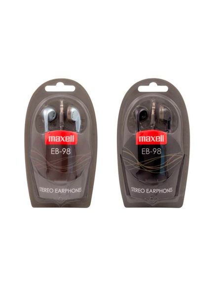 Auricular Maxel Black-Silver 1,2 M