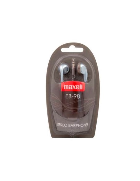 Auricular Maxel Black-Silver 1,2 M