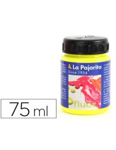 Pintura Acrilica La Pajarita F-01 Amarillo Canario 75Ml