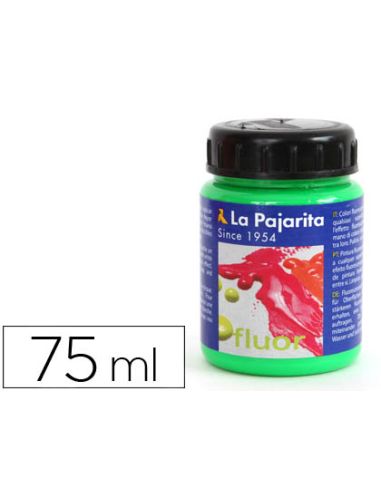 Pintura Acrilica La Pajarita F-06 Verde Cesped 75Ml