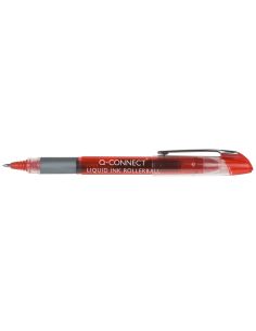 Rotulador Q-Connect Roller Ball Rojo 0,5 Mm 2