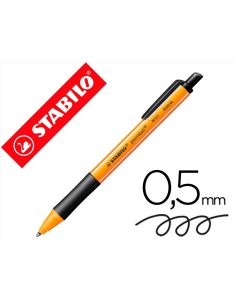 Boligrafo Stabilo Pointball 0,5 Mm Negro