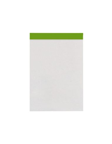 Bloc Notas Liderpapel Liso A6 80 Hojas 60 G/M2 Perforado Sin Tapa