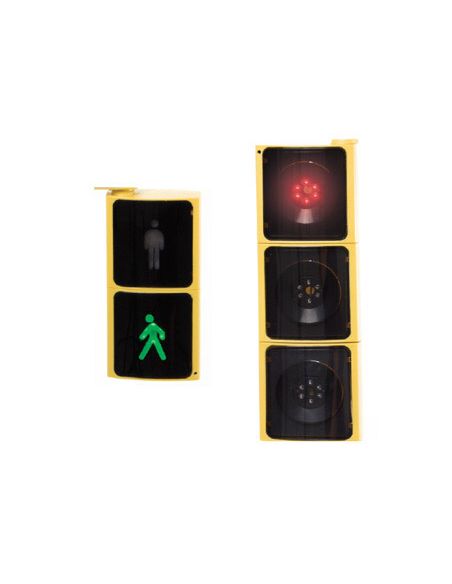 Semaforo Amaya Led Con Control Remoto Para Vehiculos Y Peatones