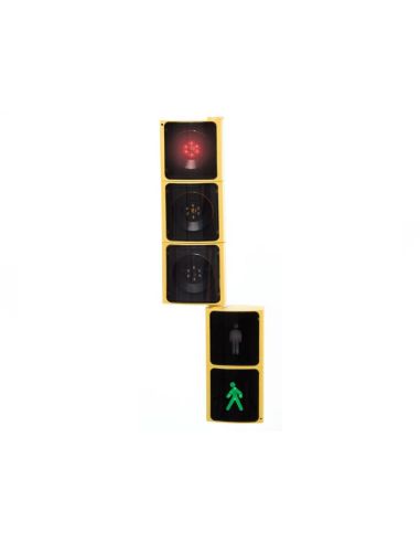 Semaforo Amaya Led Con Control Remoto Para Vehiculos Y Peatones