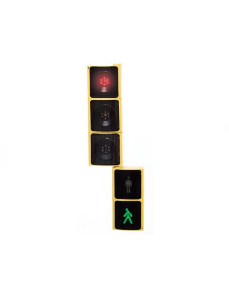 Semaforo Amaya Led Con Control Remoto Para Vehiculos Y Peatones