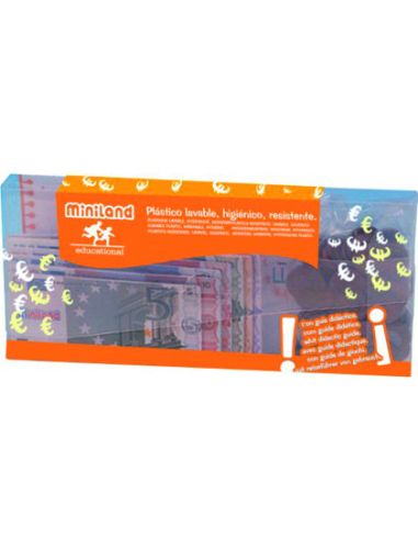 Juego Miniland Monedas Y Billetes Activity Euro 108 Piezas