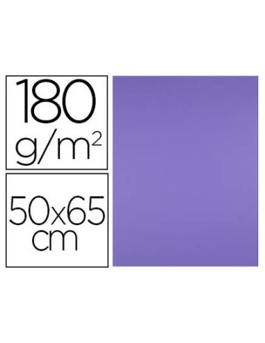 Cartulina Liderpapel 50X65 Cm 180 Gr Purpura Unidad