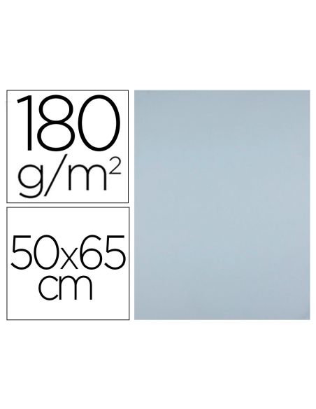 Cartulina Liderpapel 50X65 Cm 180 Gr Gris Unidad