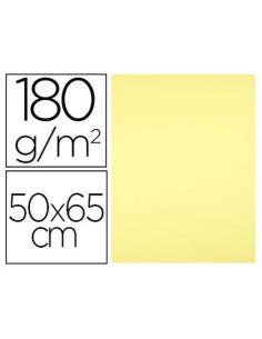 Cartulina Liderpapel 50X65 Cm 180 Gr Amarillo Medio Unidad