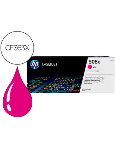 Toner Hp Color Laserjet Entreprise M552 / M553 / M577 Magenta 9500 Paginas