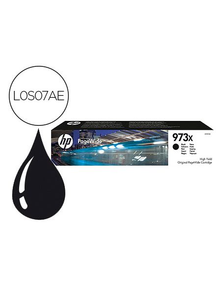 Ink-Jet Hp Jet 973X Pagewide 452 / 477 / P55250 / P57750 Negro 10000 Paginas