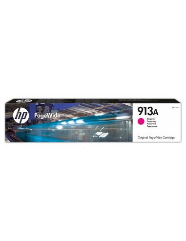 Ink-Jet Hp Jet 913A Pagewide 352 / 377 / 452 / 477 / P55250 / P57750 Magenta 3000 Paginas