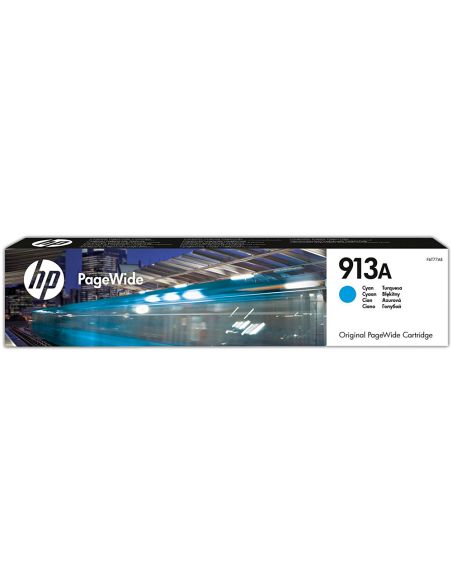 Ink-Jet Hp Jet 913A Pagewide 352 / 377 / 452 / 477 / P55250 / P57750 Cian 3000 Paginas
