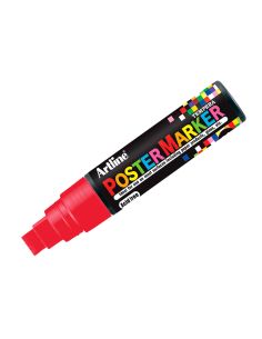 Rotulador Artline Poster Marker Epp-12 Punta Redonda 12 Mm Color Rojo 2