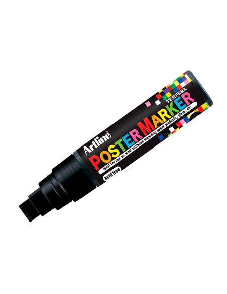 Rotulador Artline Poster Marker Epp-12 Punta Redonda 12 Mm Color Negro