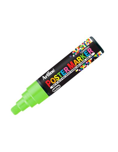 Rotulador Artline Poster Marker Epp-6-Ver Flu Punta Redonda 6 Mm Color Verde Fluor