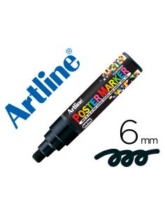 Rotulador Artline Poster Marker Epp-6-Neg Punta Redonda 6 Mm Color Negro
