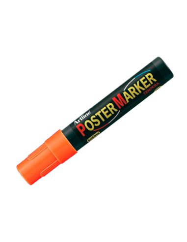 Rotulador Artline Poster Marker Epp-4-Nar Flu Punta Redonda 2 Mm Color Naranja Fluor