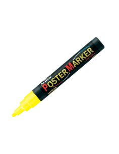 Rotulador Artline Poster Marker Epp-4-Ama Flu Punta Redonda 2 Mm Color Amarillo Fluor 2