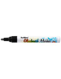 Rotulador Artline Glass Marker Especial Cristal Borrable En Seco O Humedo Color Negro 2