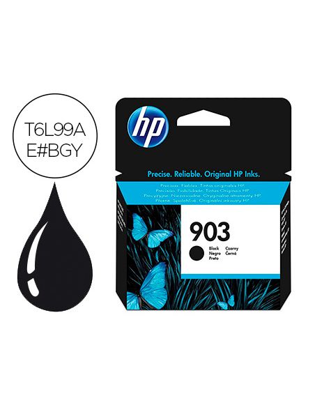 Ink-Jet Hp 903 Officejet Pro 6960 /6970 Negro 300 Pag