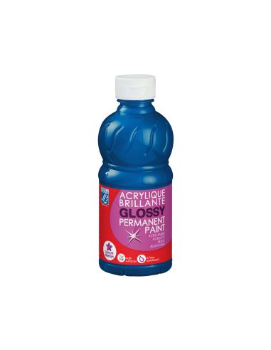 Pintura Acrilica L&B Brillo Azul Primario Bote De 250 Ml
