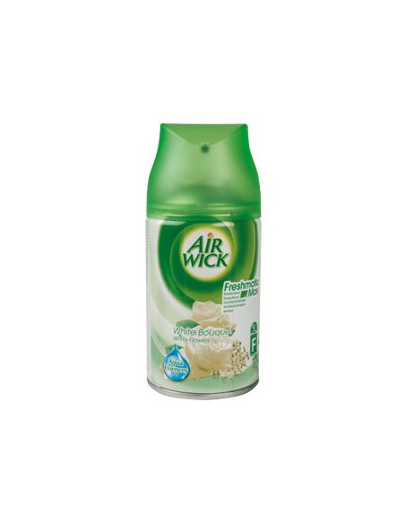 Ambientador Air Wick Flores Blancas Recambio De 250 Ml Para Aparato Air Wick Freshmatik
