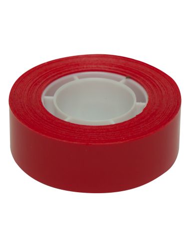 Cinta Adhesiva Apli 33 Mt X 19 Mm Color Rojo