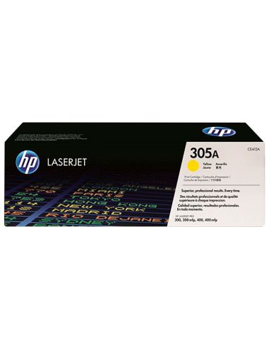 Toner Hp 305A Laserjet M351/M451/M375/M475 Amarillo - 2600 Pag -