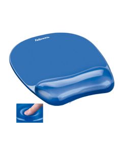 Alfombrilla Para Raton Fellowes Azul Con Reposamuñeca De Gel 2