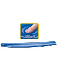 Reposamuñecas De Gel Fellowes Para Teclado Color Azul 26X48X57 Cm 2