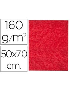 Fieltro Liderpapel 50X70Cm Rojo 160G/M2