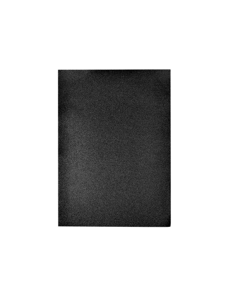 Goma Eva Con Purpurina Biodegradable Liderpapel 50X70Cm 60G/M2 Espesor 2 Mm Negro