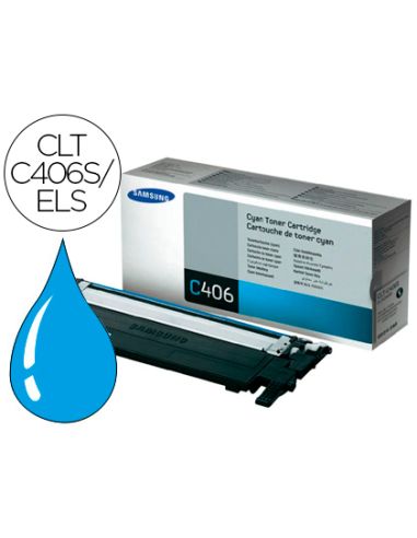 Toner Samsung Clp360/365 Clx3300/3305 Cian 1.000 Pag