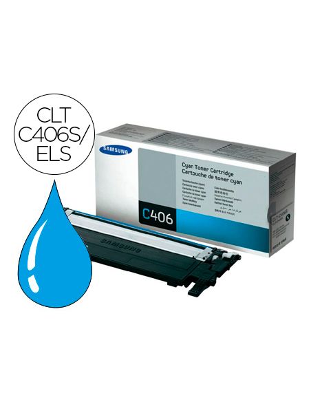 Toner Samsung Clp360/365 Clx3300/3305 Cian 1.000 Pag