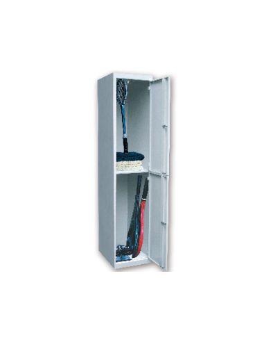 Taquilla Metalica Ar Storage 50X180X40 Cm 2 Puertas Con Llave Color Gris Inicial