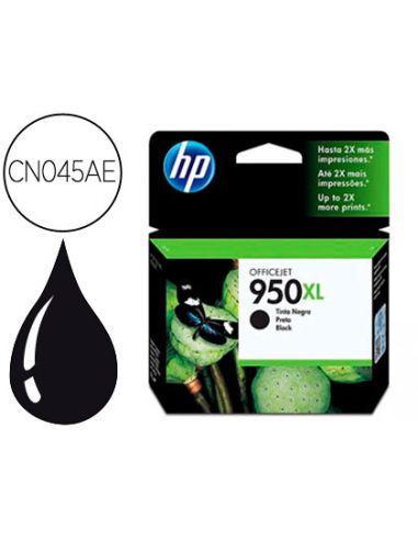 Ink-Jet Hp 950Xl Negro Cn045Ae Capacidad 2300 Pag