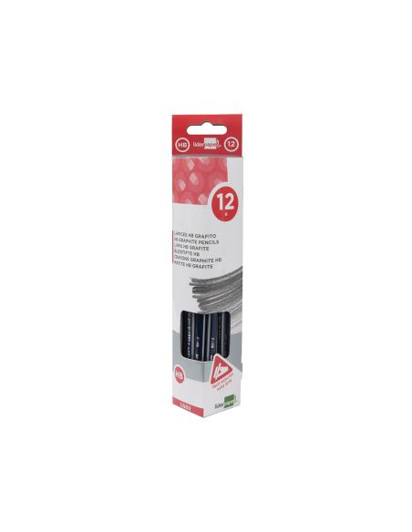Lapices De Grafito Sin Goma Liderpapel Triangular