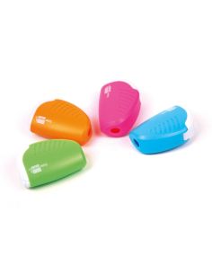 Sacapuntas Liderpapel Plastico 1 Uso Con Deposito Colores Surtidos 2